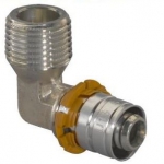 UPONOR līkums ar ārējo vītni